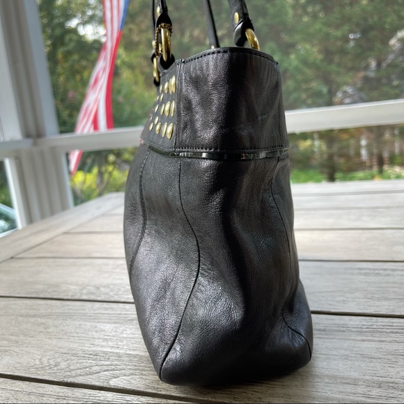 Coach Leather Hobo Shoulder Bag - Picture 7 of 14